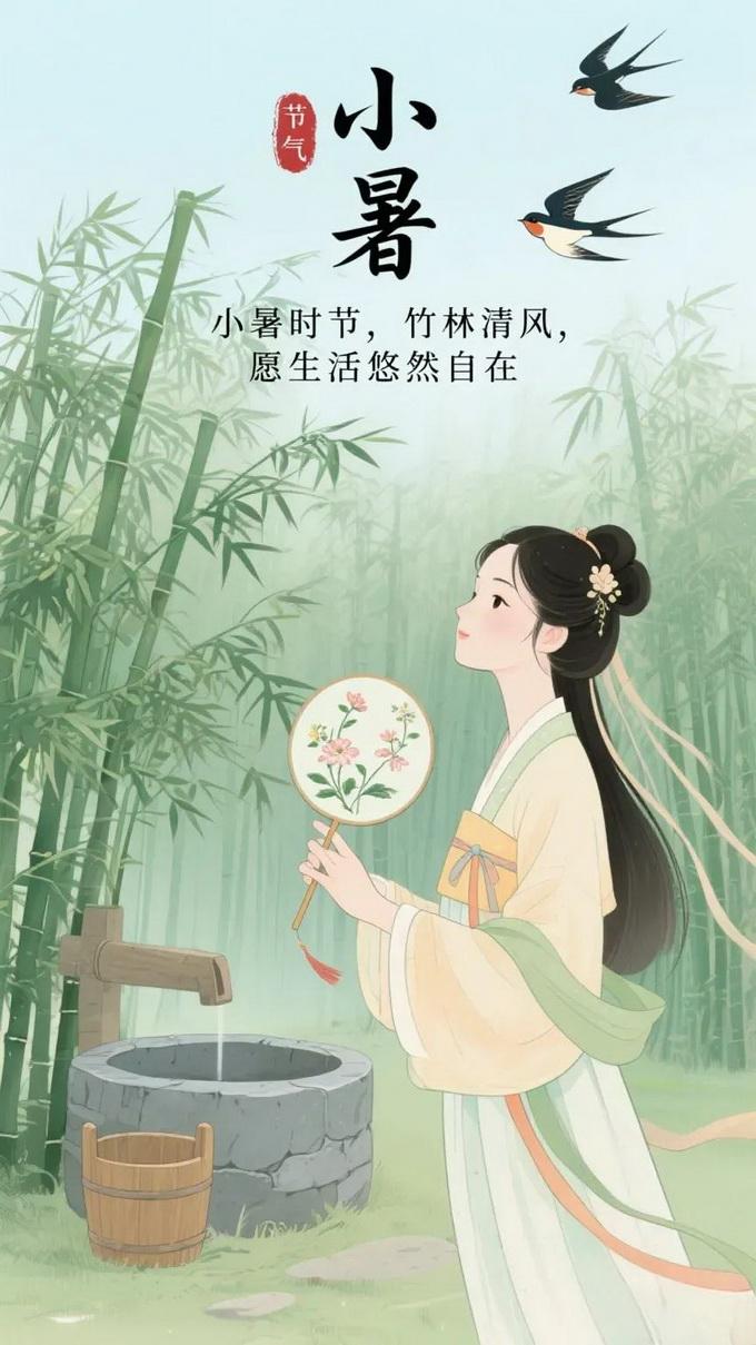 小暑｜荷风送香气，竹露滴清响
