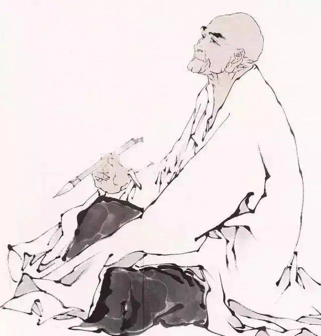中国四大画僧书画 髡残：苍茫独立人间