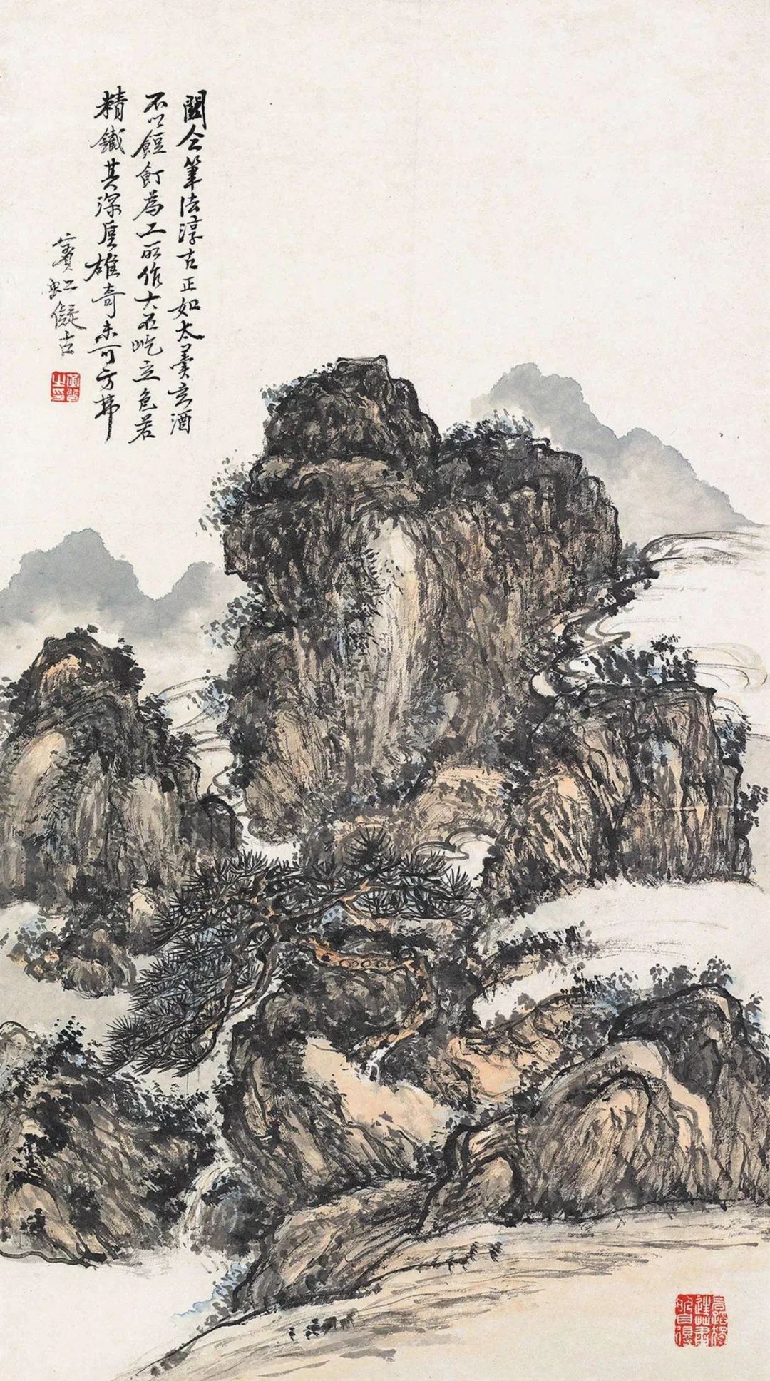 中国书画的三重境界：其一是“形与技”其二是“境”其三是“道”