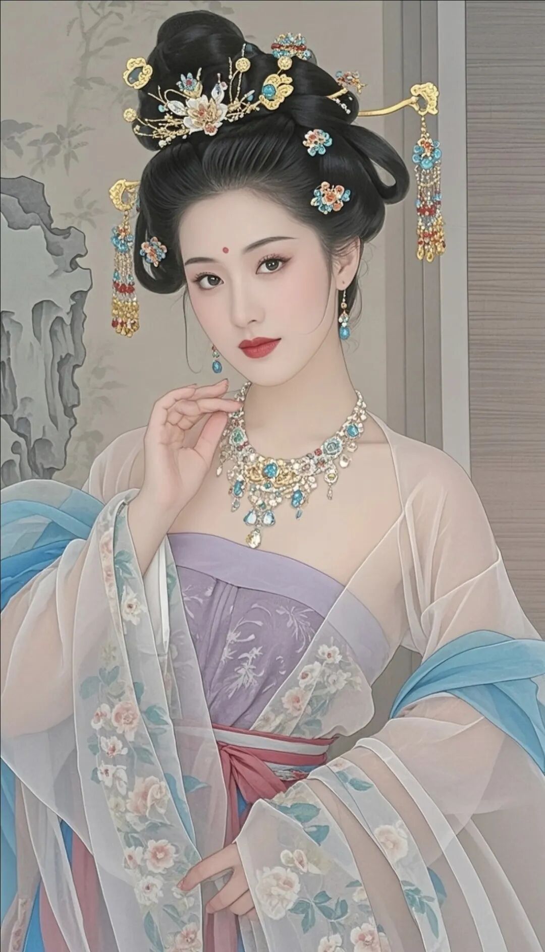 《洛神赋》全文注音+译文
